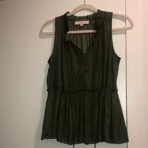 Tiered babydoll tank top xs, worn once